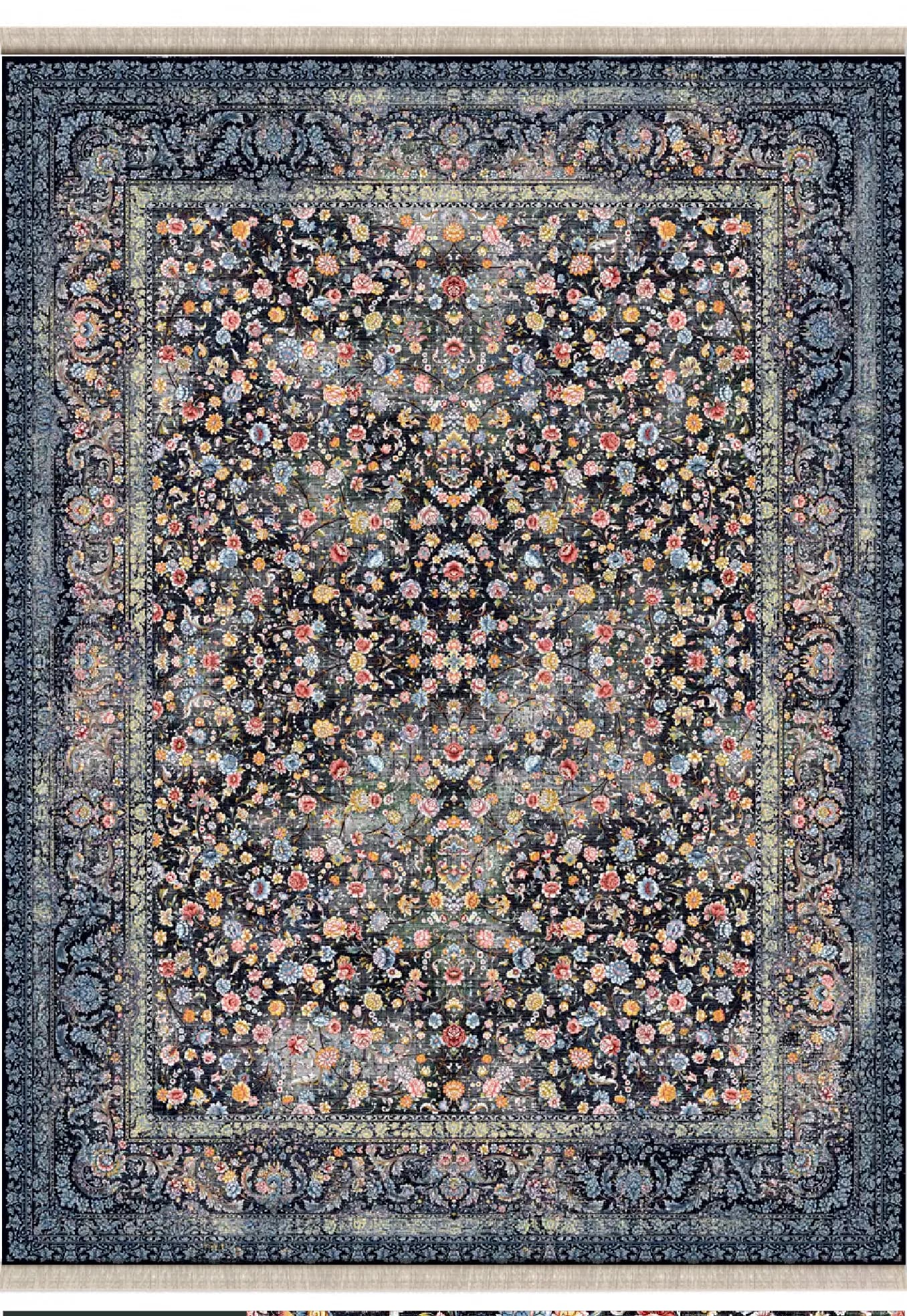 فرش 1200 شانه کلکسیون اشرافی کد FELORA-BS