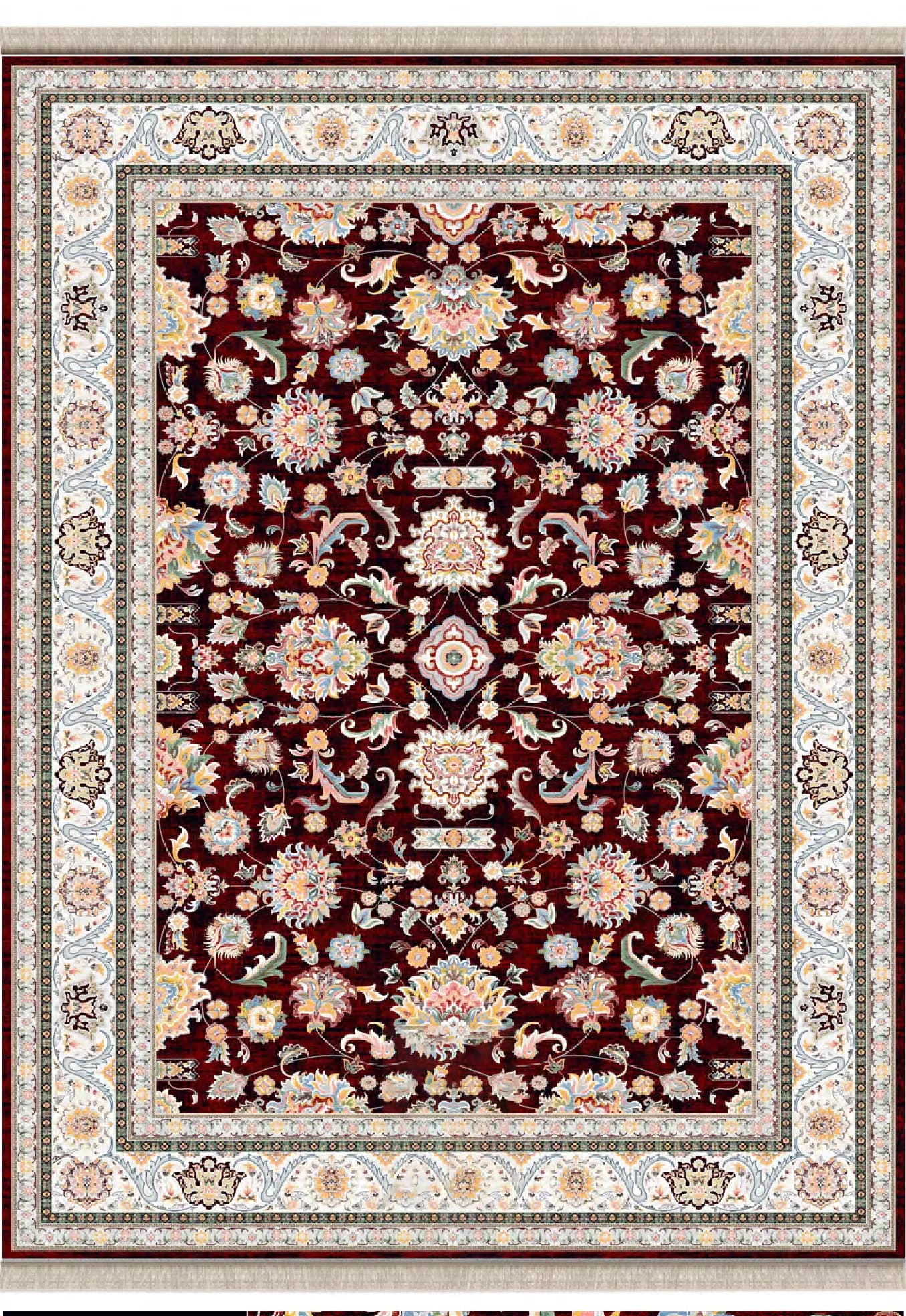فرش 1200 شانه کلکسیون اشرافی کد KIYAN-LS