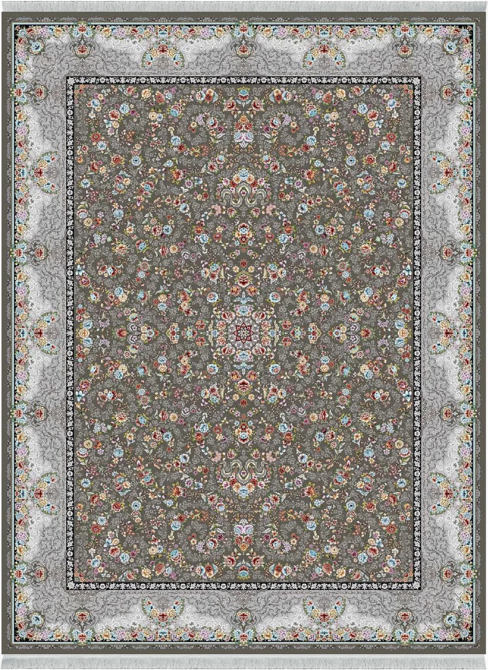 فرش 1200 شانه کلکسیون VELORA RANGI کد RANGI-PARHAM-DVDY