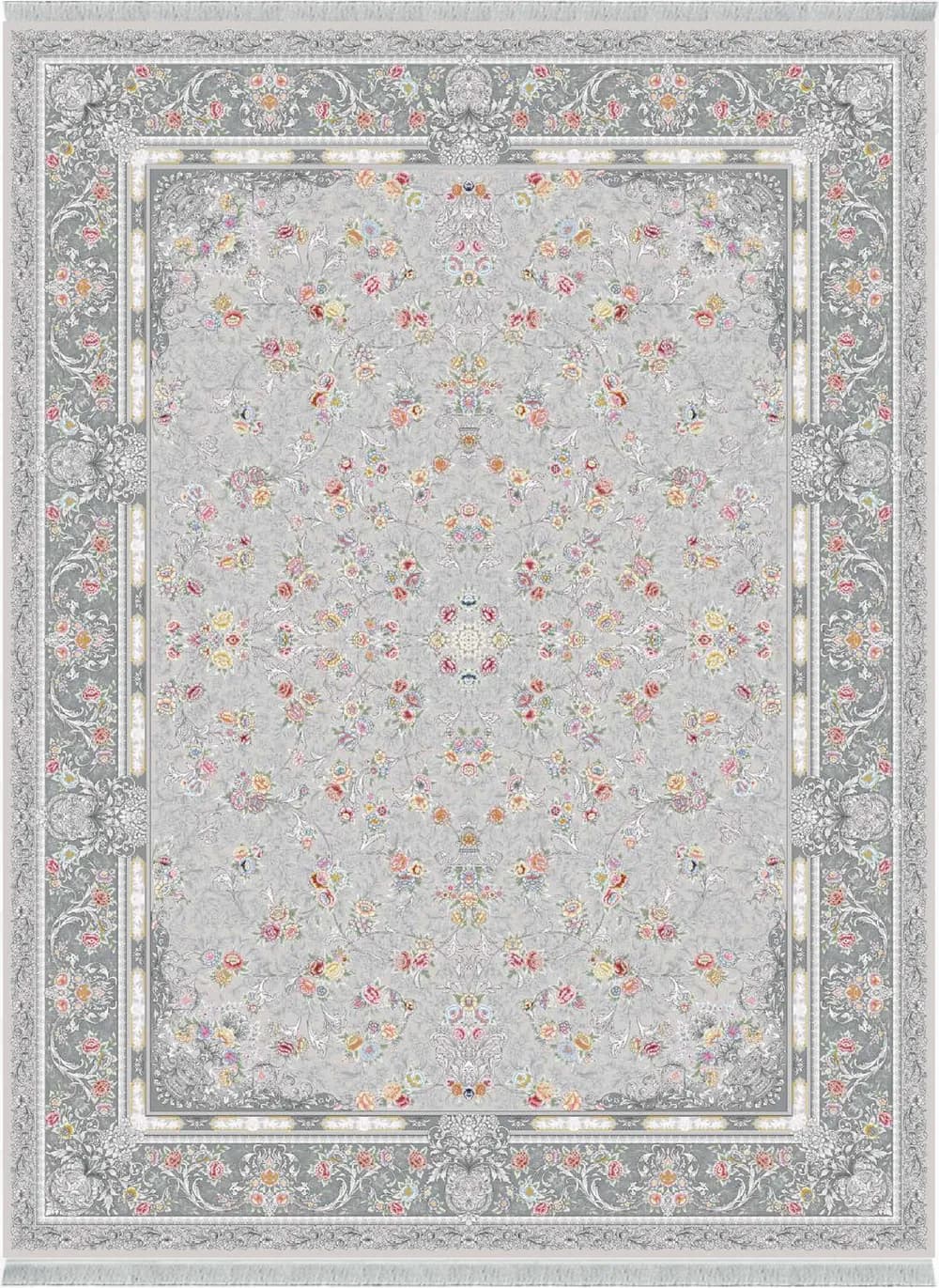 فرش 1200 شانه کلکسیون VELORA RANGI کد RANGI-YALDA-NGHRH-AY