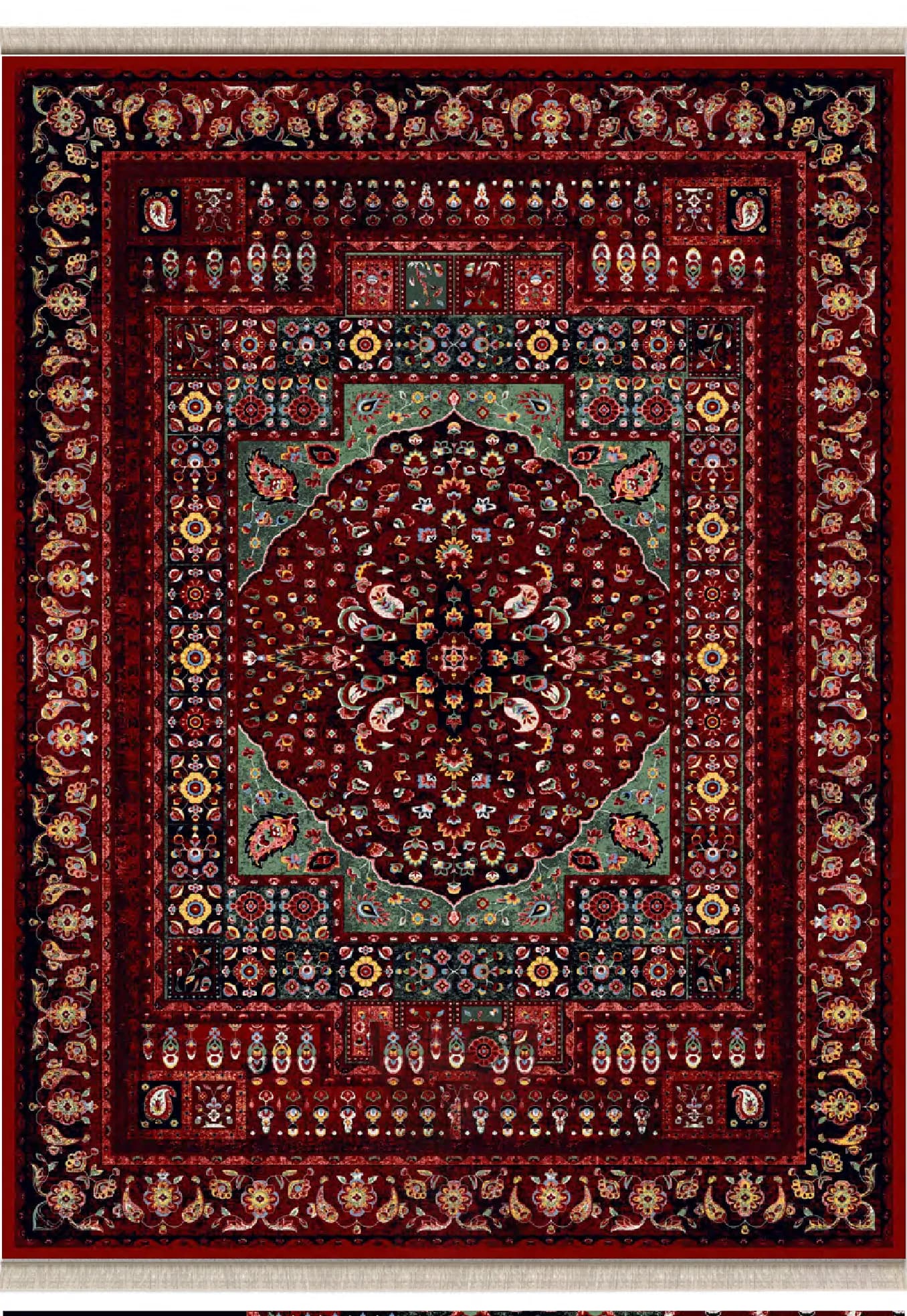 فرش 1200 شانه کلکسیون اشرافی کد ARGHAVAN-LSG