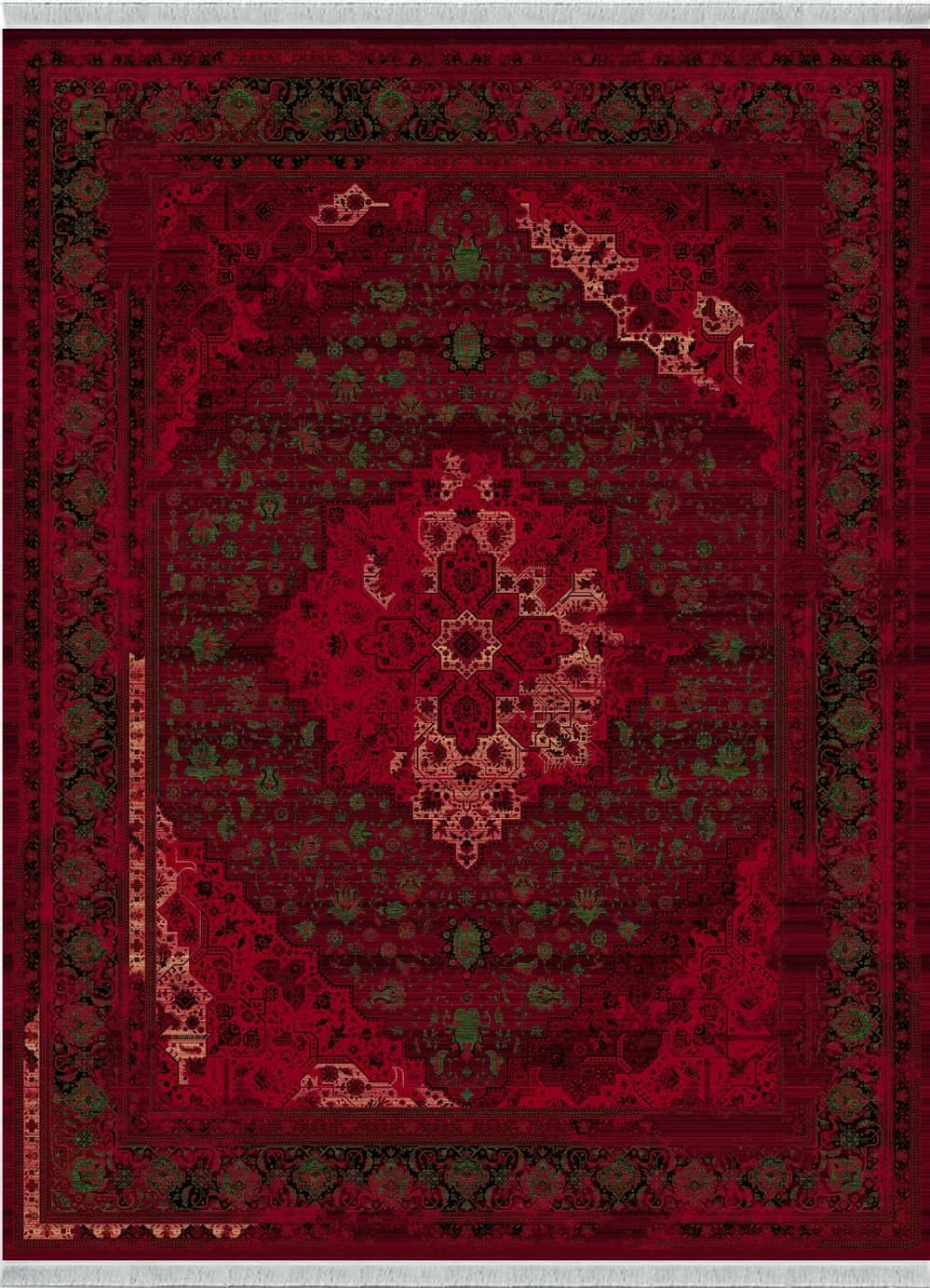 فرش 1200 شانه کلکسیون VELORA LAKI کد LAKI-HARIS