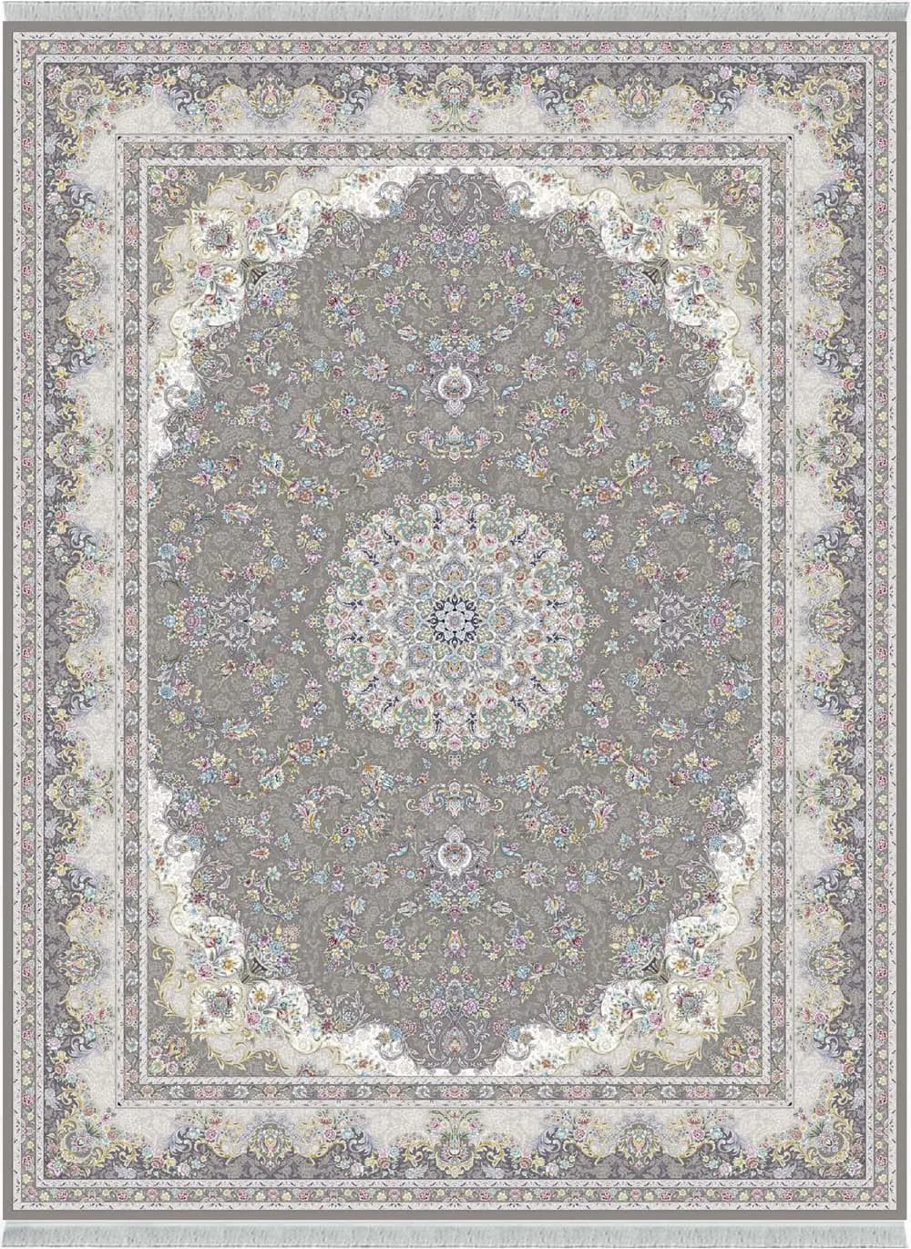 فرش 1200 شانه کلکسیون VELORA RANGI کد RANGI-NAEIN-DVDY