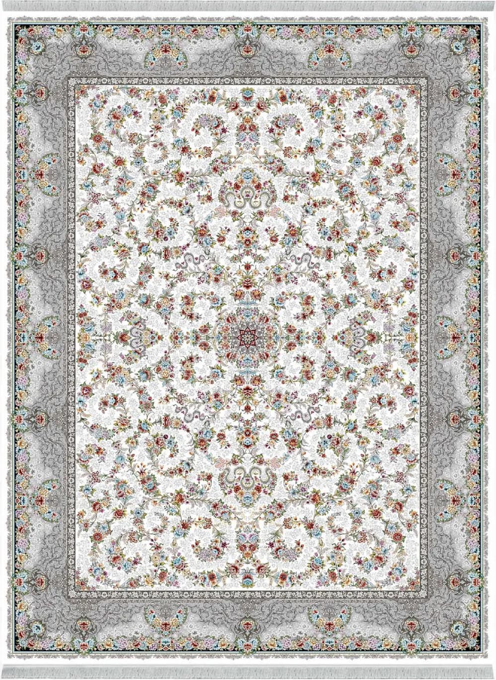 فرش 1200 شانه کلکسیون VELORA RANGI کد RANGI-PARHAM-KRM