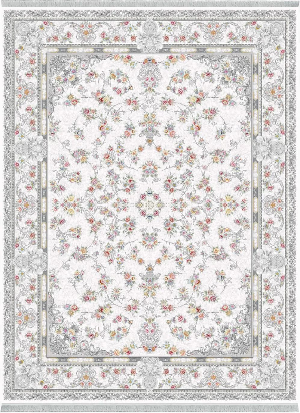 فرش 1200 شانه کلکسیون VELORA RANGI کد RANGI-YALDA-KRM